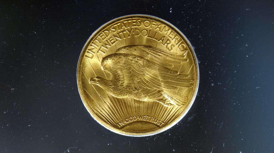 Zlatá mince Double Eagle z roku 1933