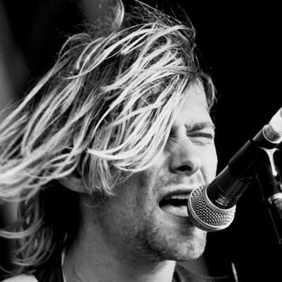 Kurt Cobain na festivalu Reading, 1991